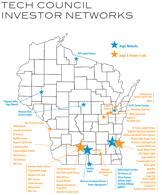 Wisconsin Venture Capital Map